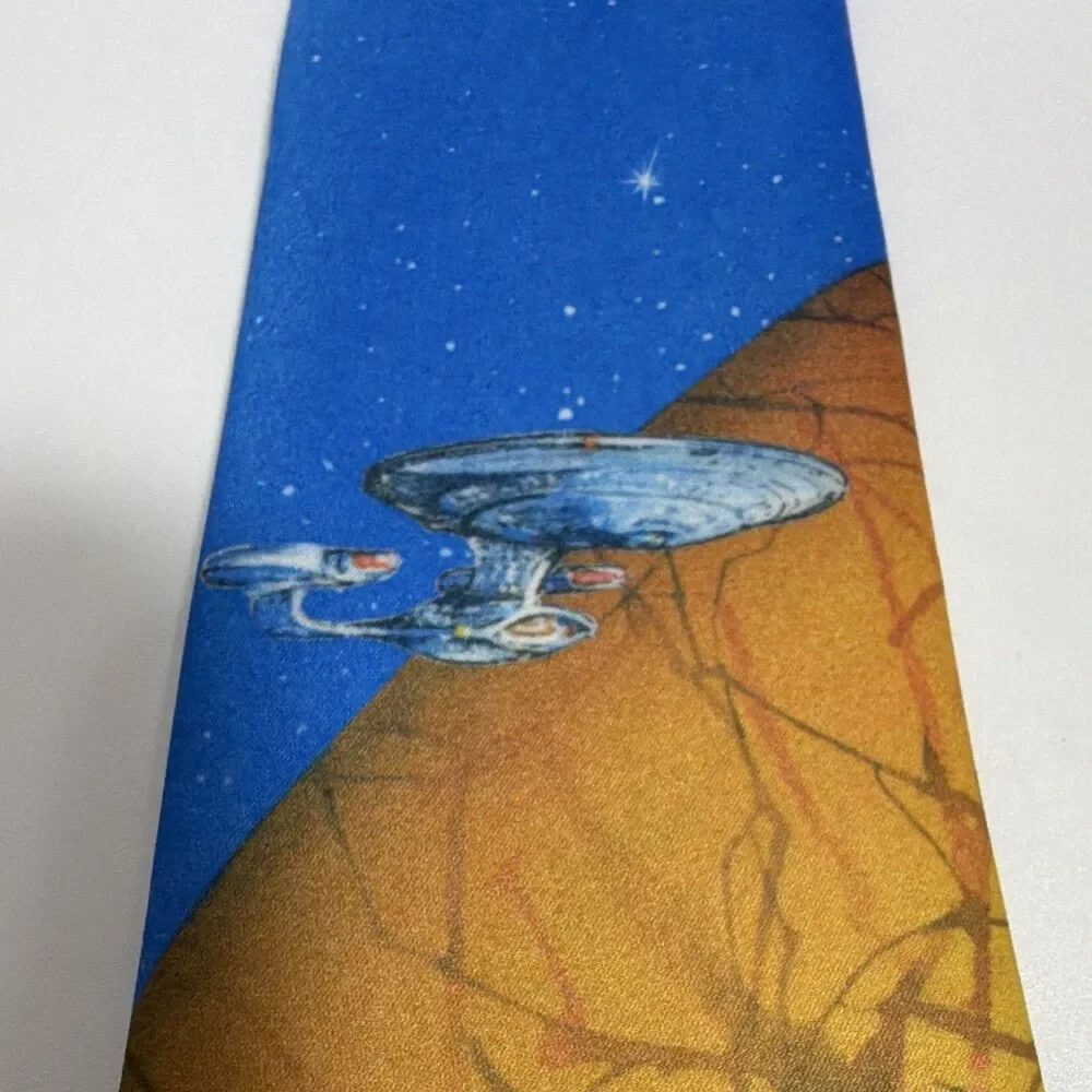 Ralph Marlin Star Trek: The Next Generation Neck Tie 100% Polyester Made in USA
